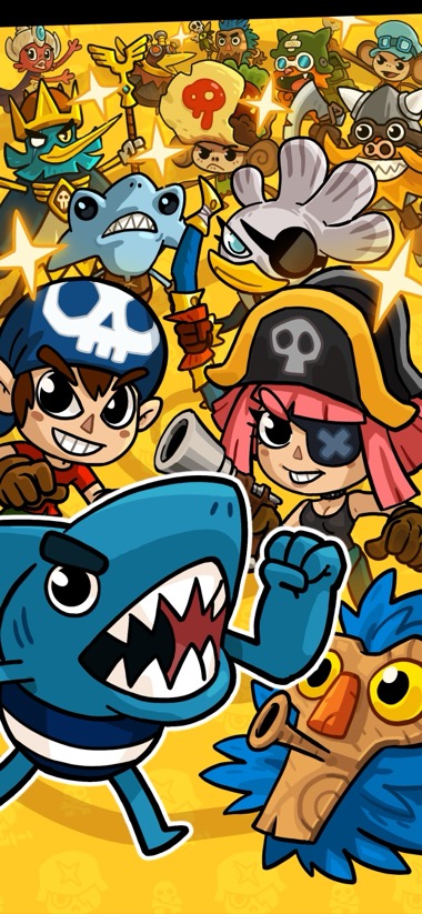 Legendary pirate crew heroes with unique abilities and anime-style artwork