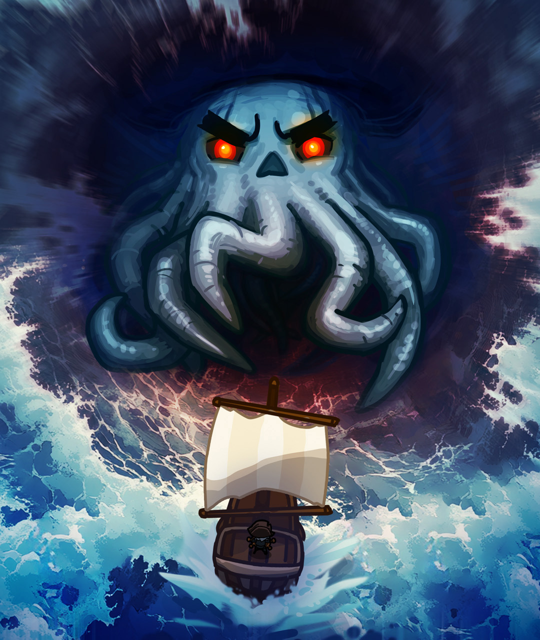Bounty Bash kraken event artwork