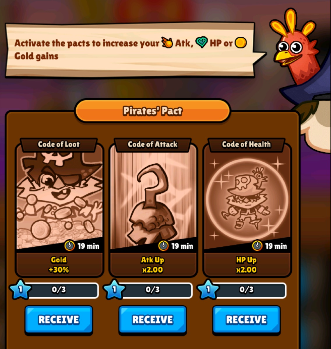 Bounty Bash game screenshot