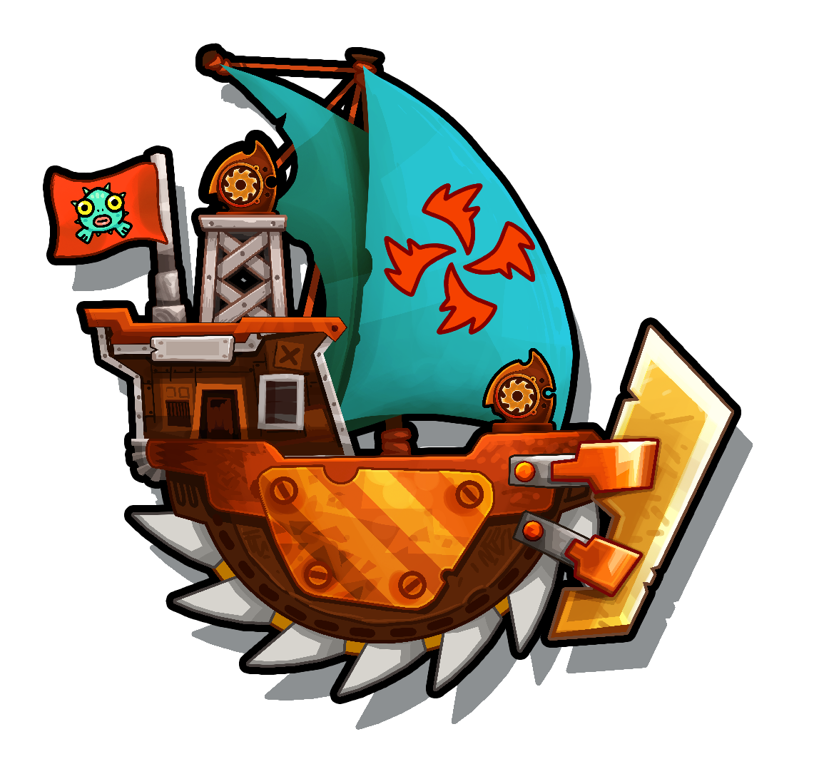 Epic pirate ship